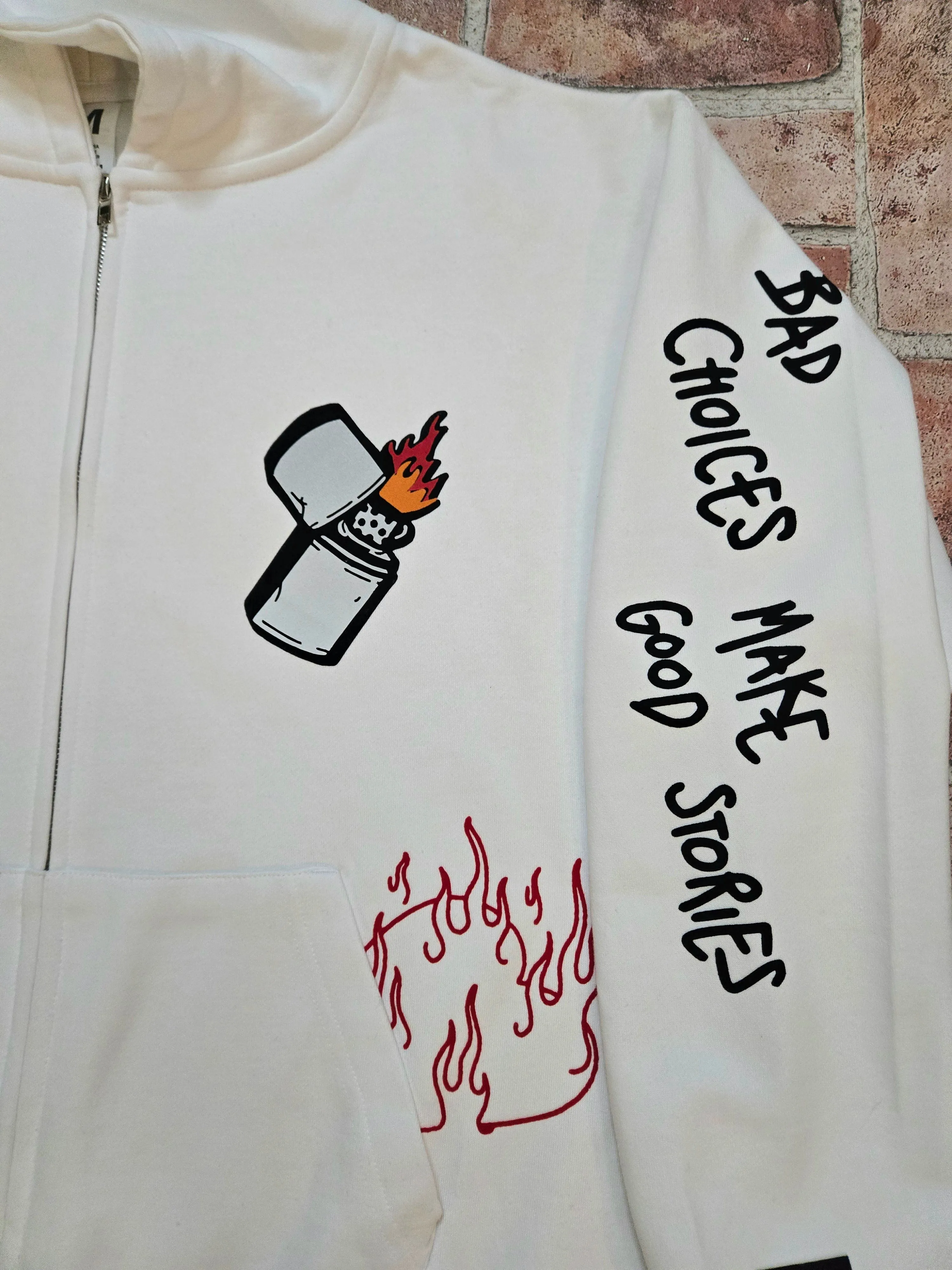 Centre Ave Sk🎱 Hoodie (Zip Up)