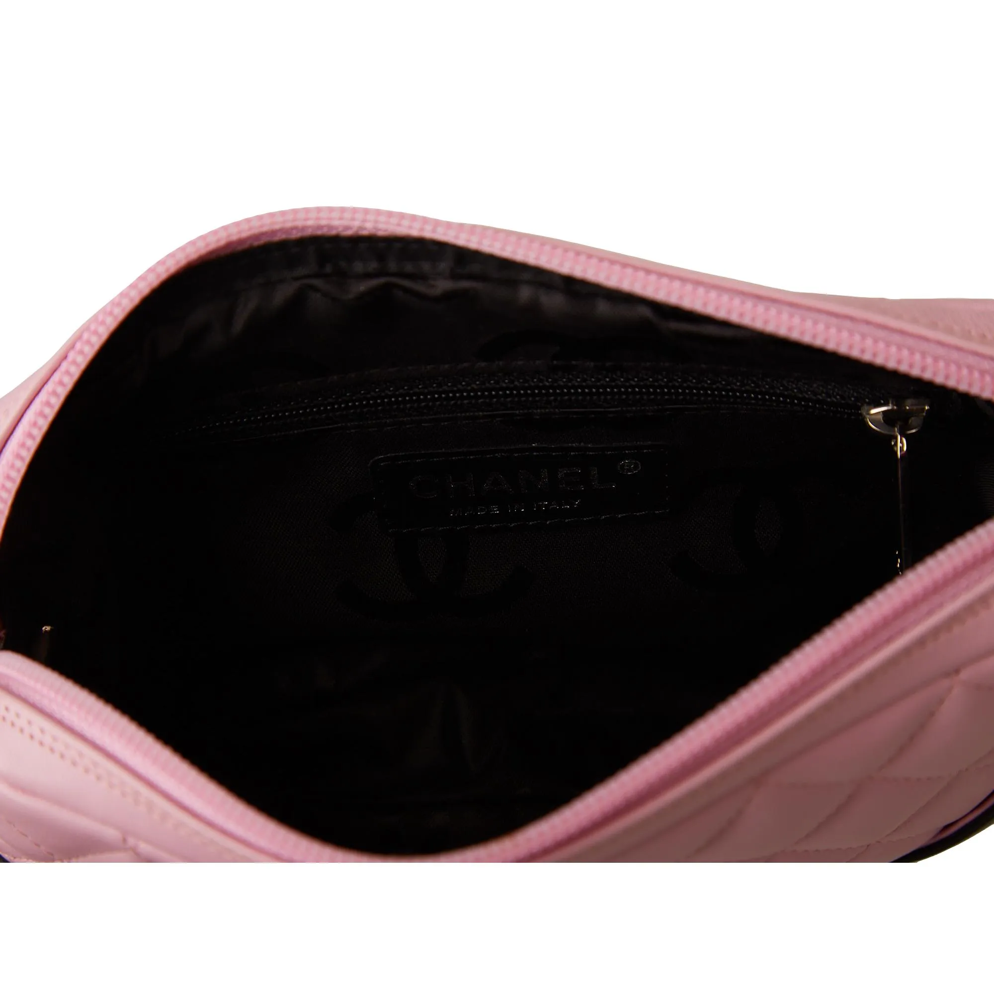 Chanel Pink Quilted Cambon Shoulder Bag