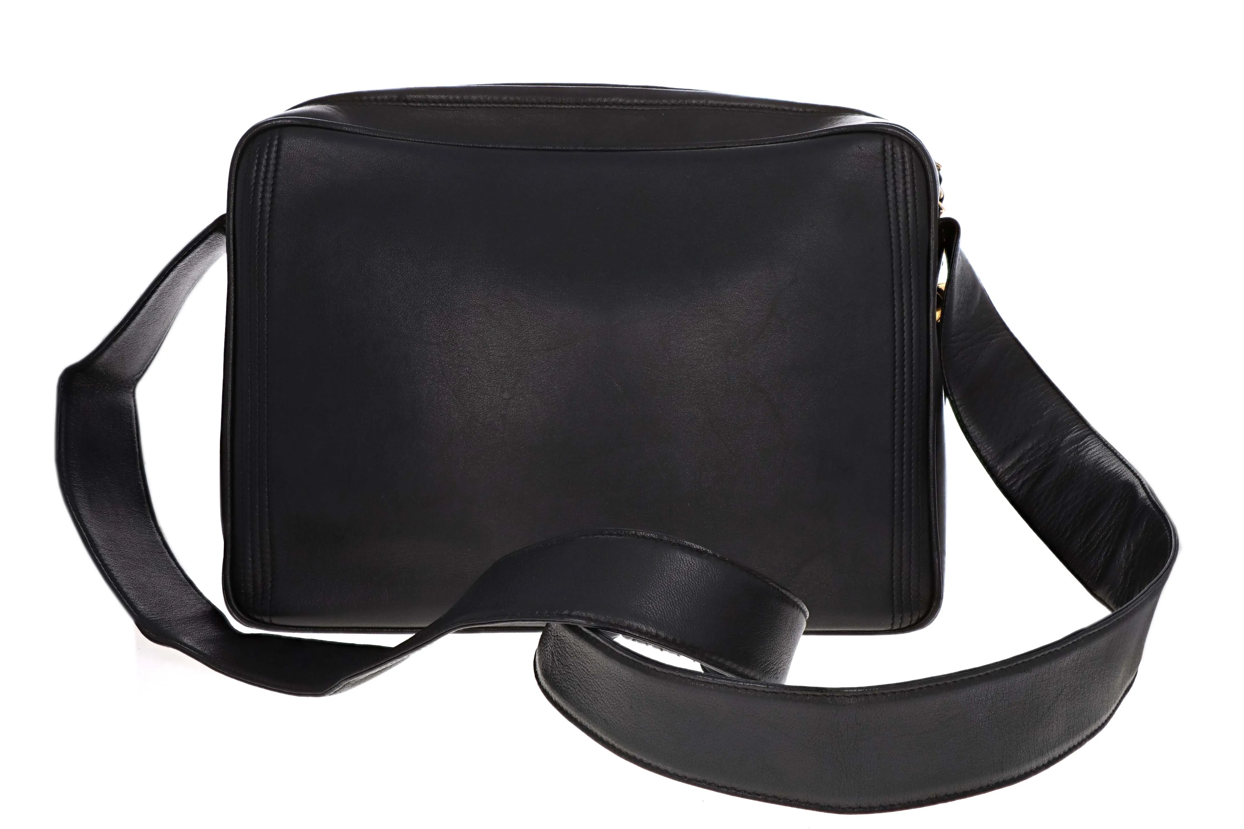 Chanel Vintage Lambskin Large Tassel Camera Bag