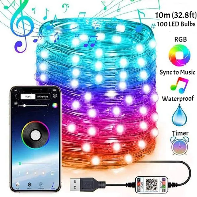 Christmas Tree LED String Lights