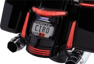 Ciro 40054 Tail Light and License Plate Mounts - Black
