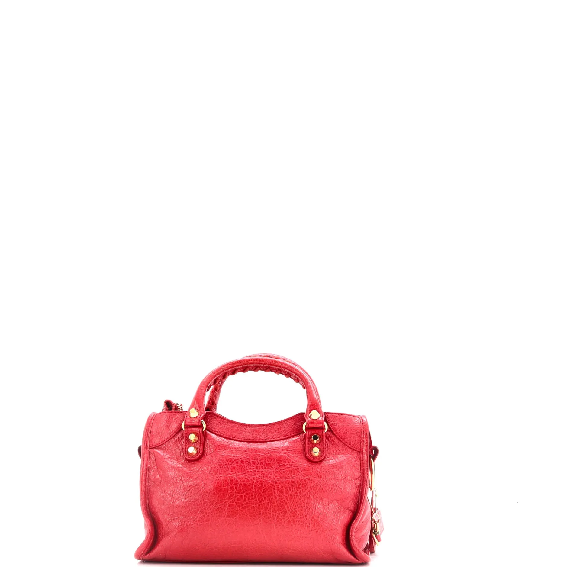 City Rubber Studs Bag Leather Mini