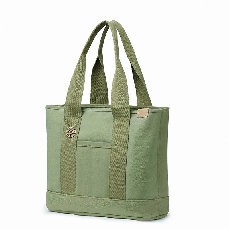 Classy Korean Style Canvas Lunch Hand Handbags