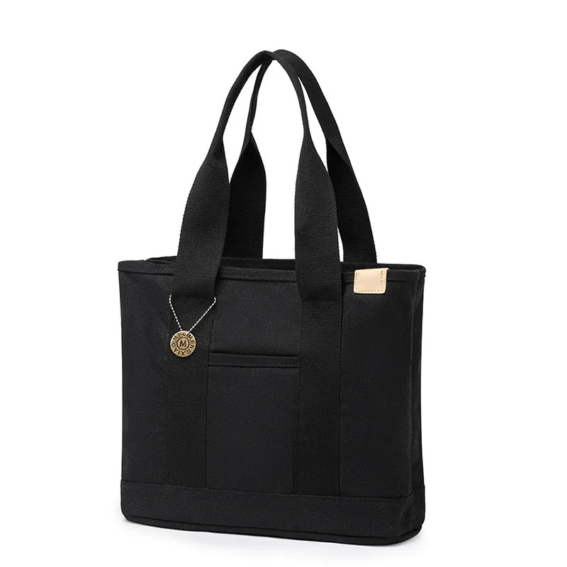 Classy Korean Style Canvas Lunch Hand Handbags