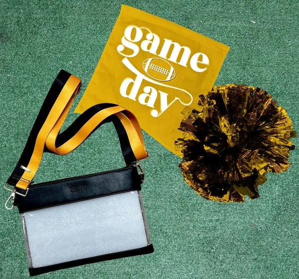 Clear Gameday Wristlet - Stadium Approved Small Handbag