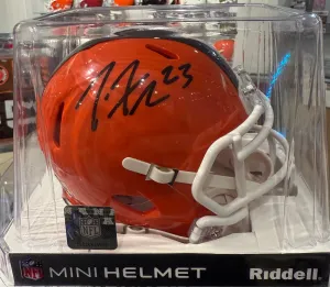 Cleveland Browns Joe Haden Hand Signed Autographed Mini Helmet Five Star COA