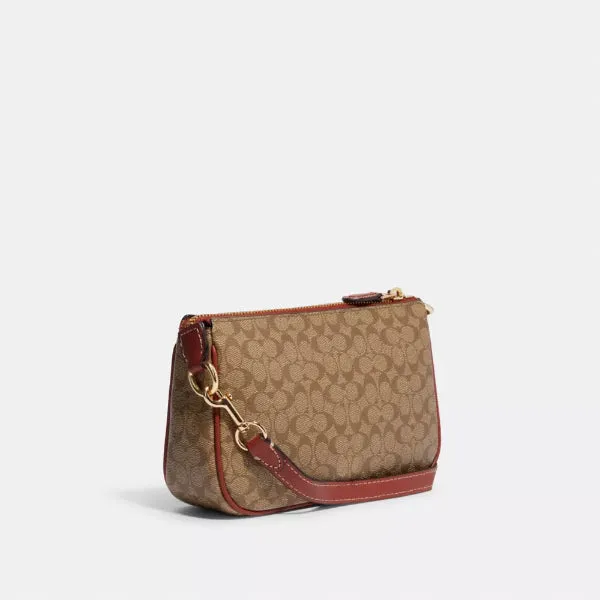 Coach Nolita 19 In Colorblock Micro Signature Canvas  - C3308