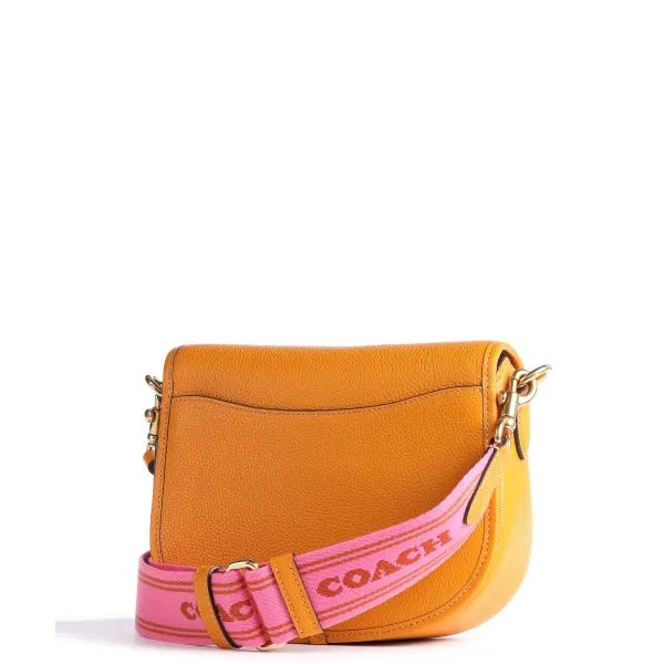 Coach Orange Willow Saddle Bag  - CA094