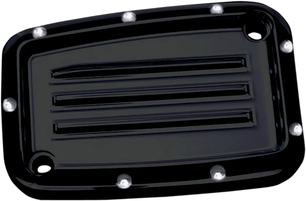 Covingtons C1156-B Front Master Cylinder Cover - Dimpled Black