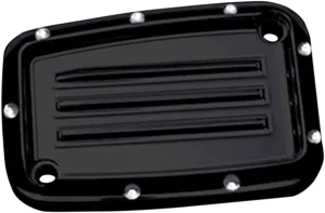 Covingtons C1176-B Front Brake Master Cylinder Cover - Dimpled - Black
