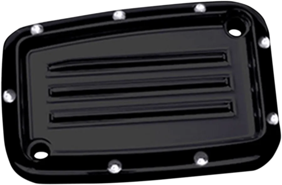 Covingtons C1176-B Front Brake Master Cylinder Cover - Dimpled - Black