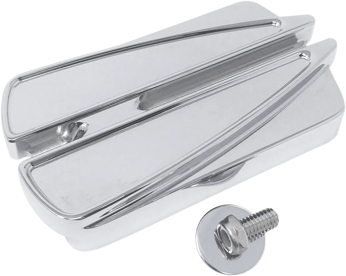 Covingtons C1842-C Ripper Brake Pedal Pad - Chrome