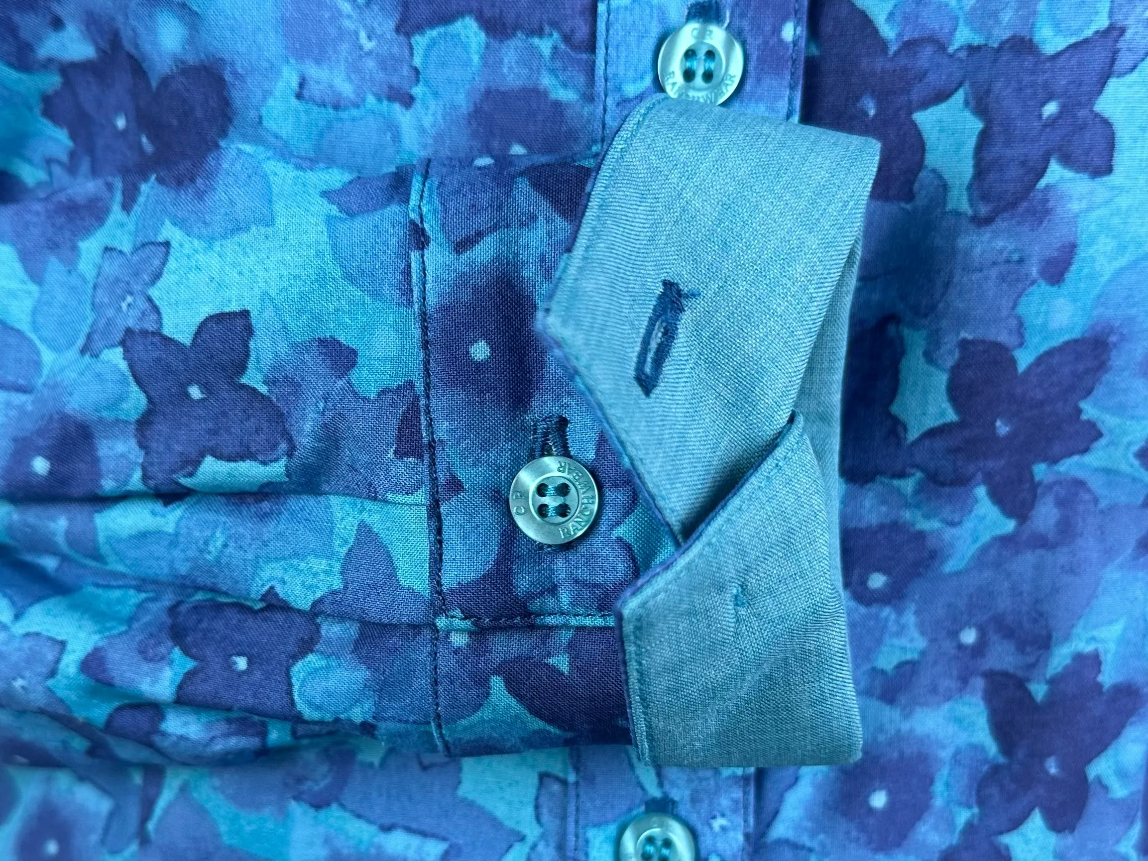 CR Western Pro Watercolor Violets Blue-FINAL SALE