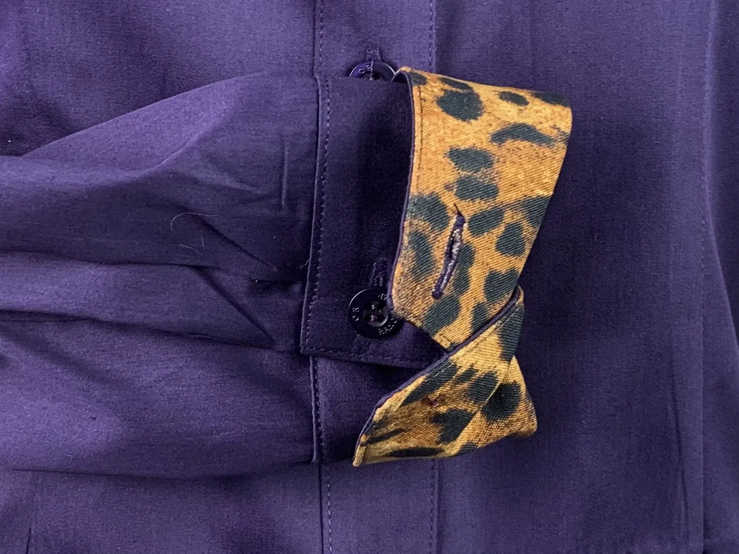 CR Western Pro Wild About Leopard Eggplant