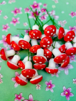 Crafting toadstool cuties!