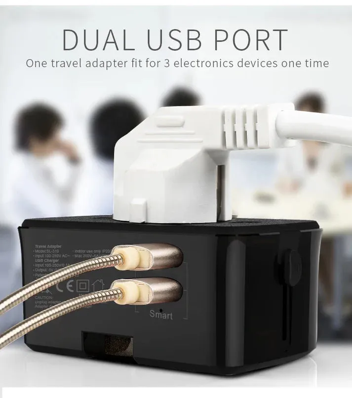 Crony SL-310B Travel Charge With Power Bank