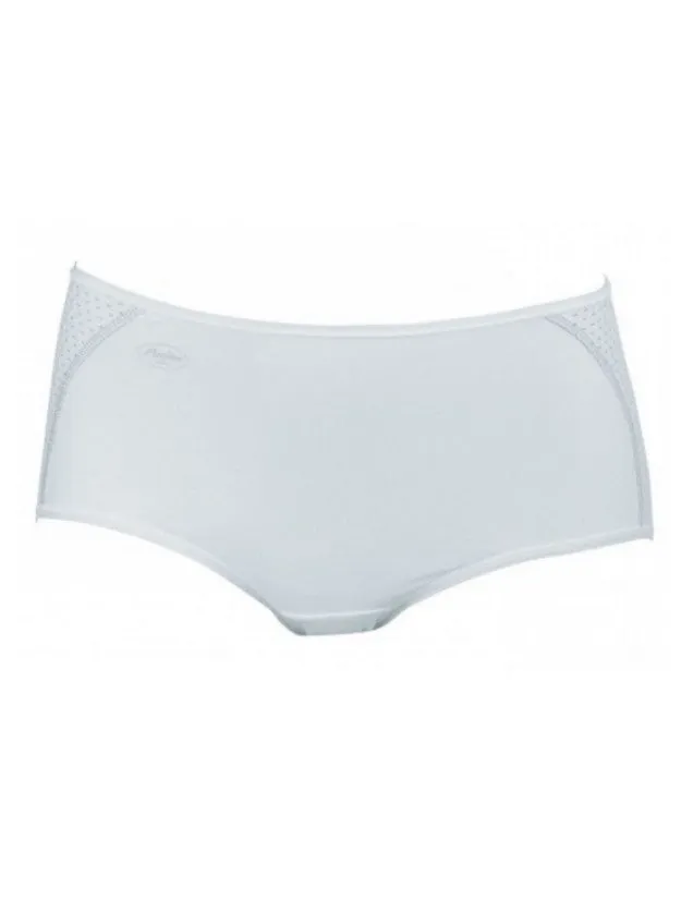 Culotte Sport Seconde Peau Taille Plus - Blanc
