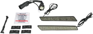Custom Dynamics CD-LATCH-BCM-S Saddlebag Latch Lights - Smoke Lens