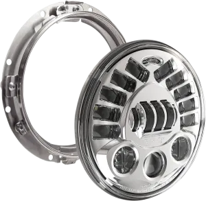 Custom Dynamics PB-7A-13-C 7in. Probeam Adaptive Headlamp - Chrome