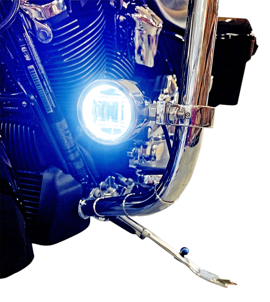 Custom Dynamics PB-FOG-BCM-B LED Halo Fog Lights - Black