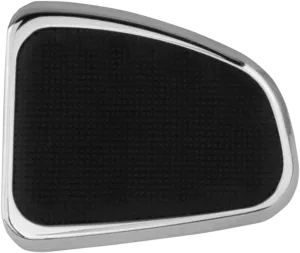 Cyclesmiths 123-NR Banana Board Brake Pedal Cover without Rivets - Chrome