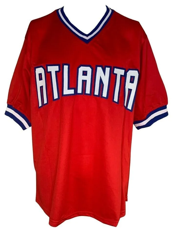 Dale Murphy Signed Atlanta Braves Throwback Jersey (PSA) 2xNL MVP (1982, 1983)