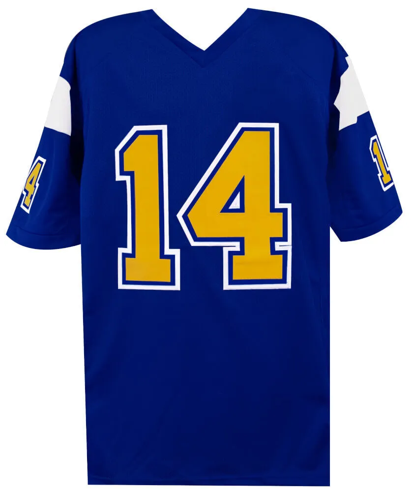 Dan Fouts (CHARGERS) Signed Navy T/B Custom Football Jersey - (SCHWARTZ COA)