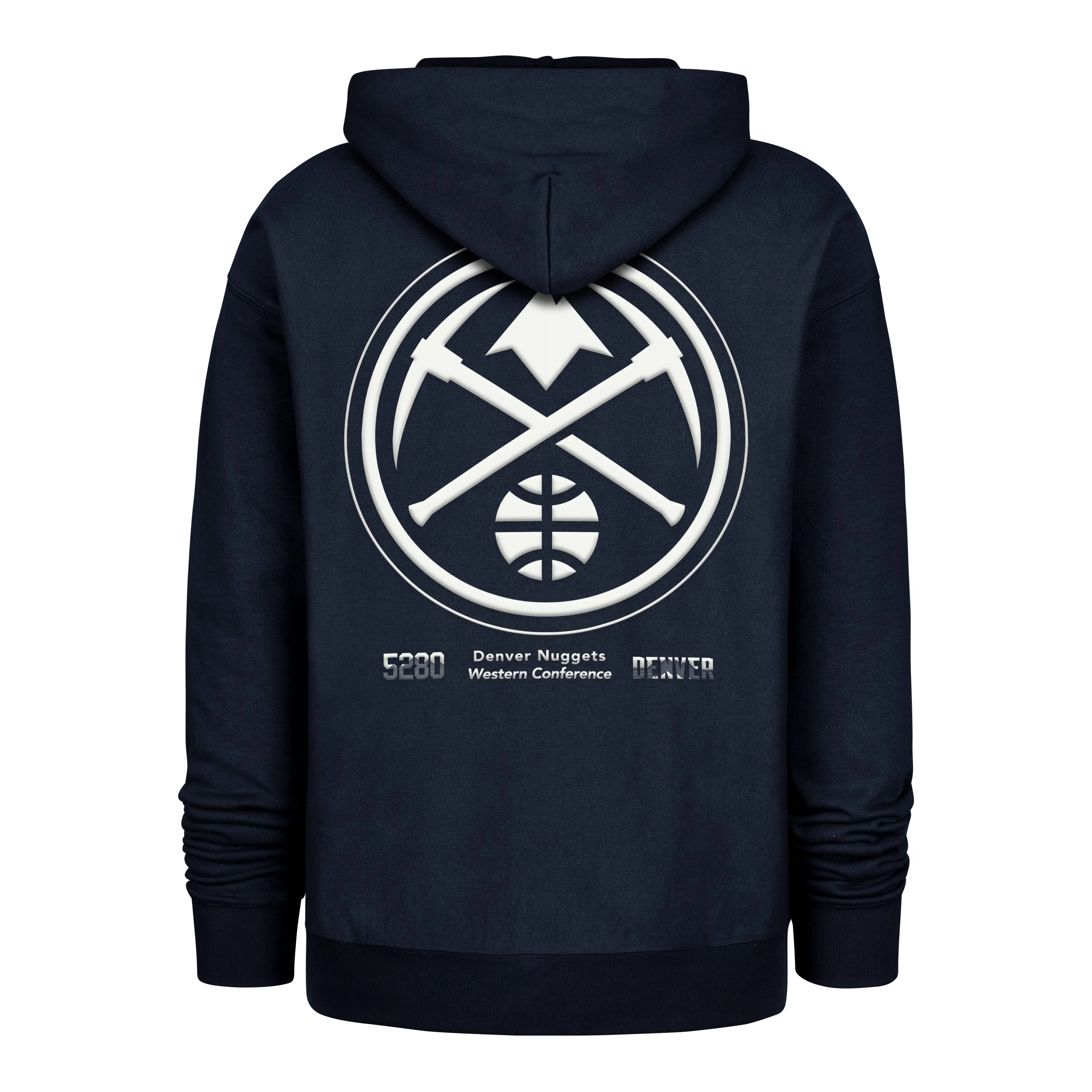 DENVER NUGGETS CITY EDITION DOUBLE CROSSOVER '47 FOUNDATION HOOD