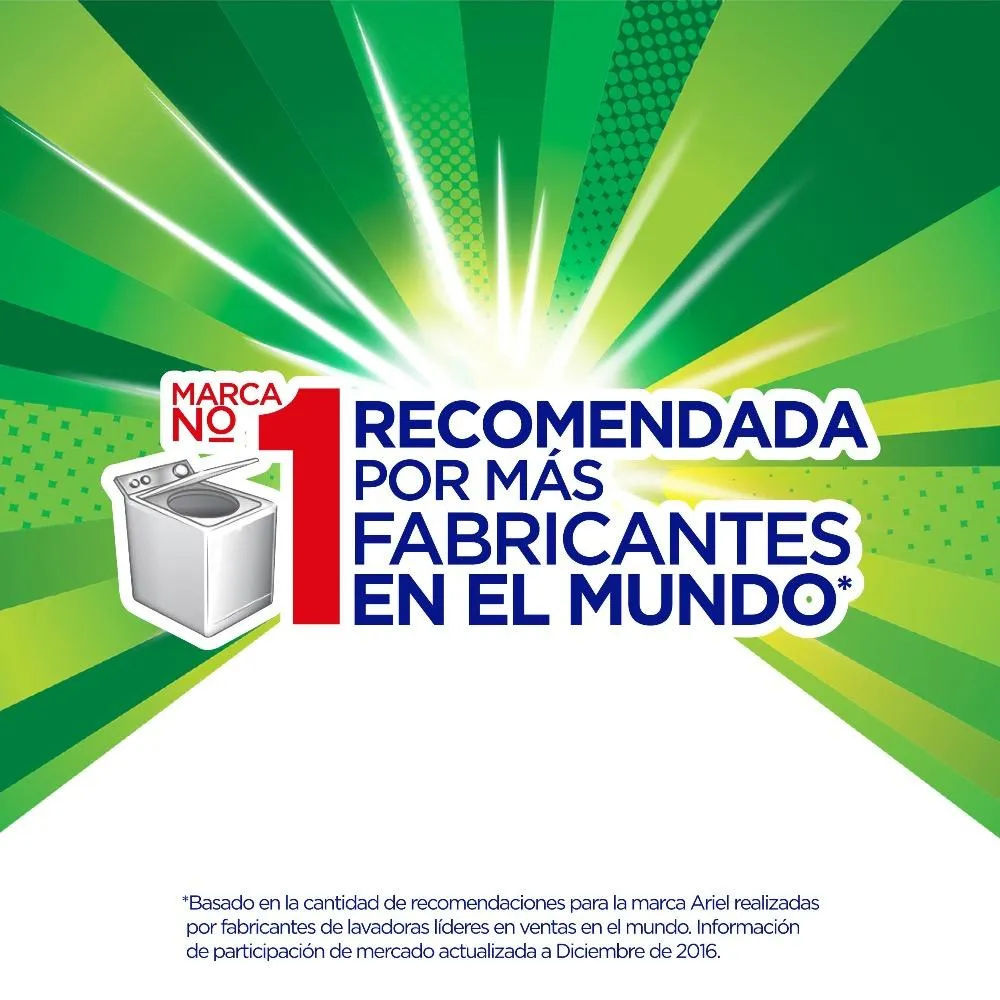 Detergente Liquido Concentrado Ariel 2x1.8 Lt