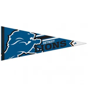 Detroit Lions Pennant 12x30 Premium Style