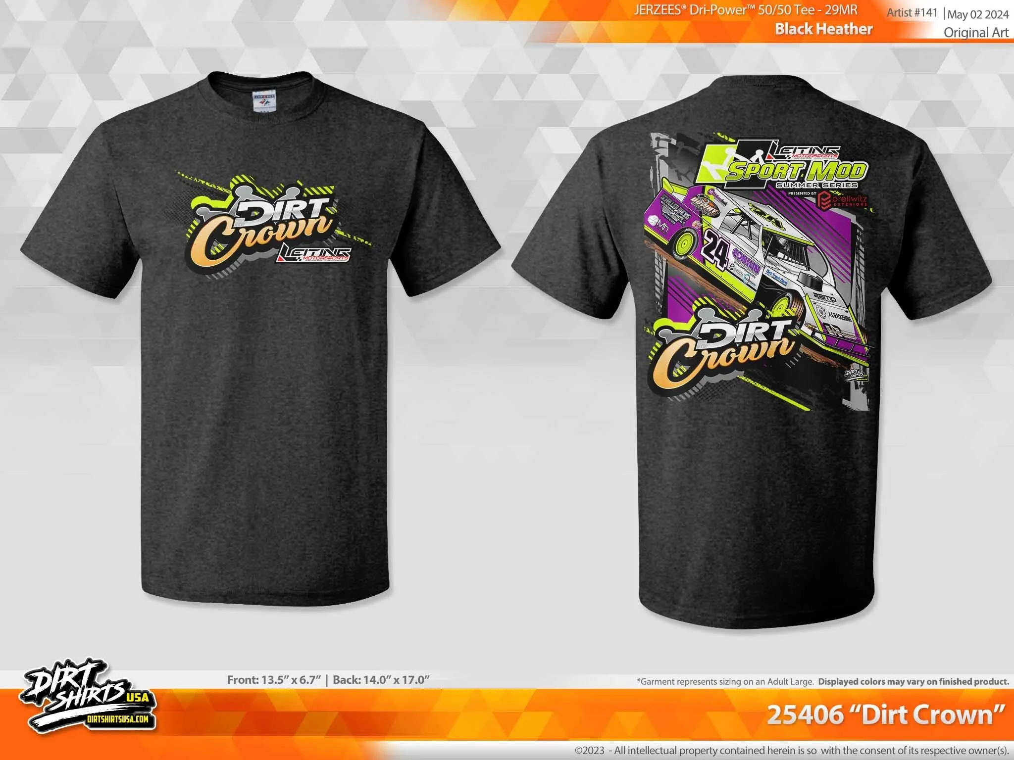 Dirt Crown Sport Mod Summer Series 2024 T-shirt