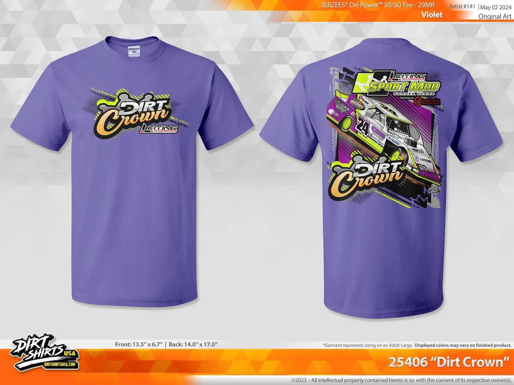 Dirt Crown Sport Mod Summer Series 2024 T-shirt