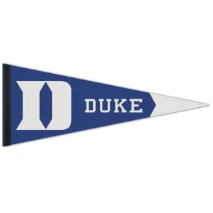 Duke Blue Devils Pennant 12x30 Premium Style Special Order