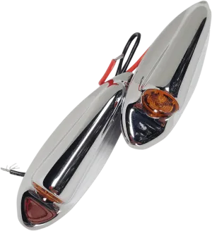 Eddie Trotta Designs TC-947 Front LED Turn Signals - Chrome