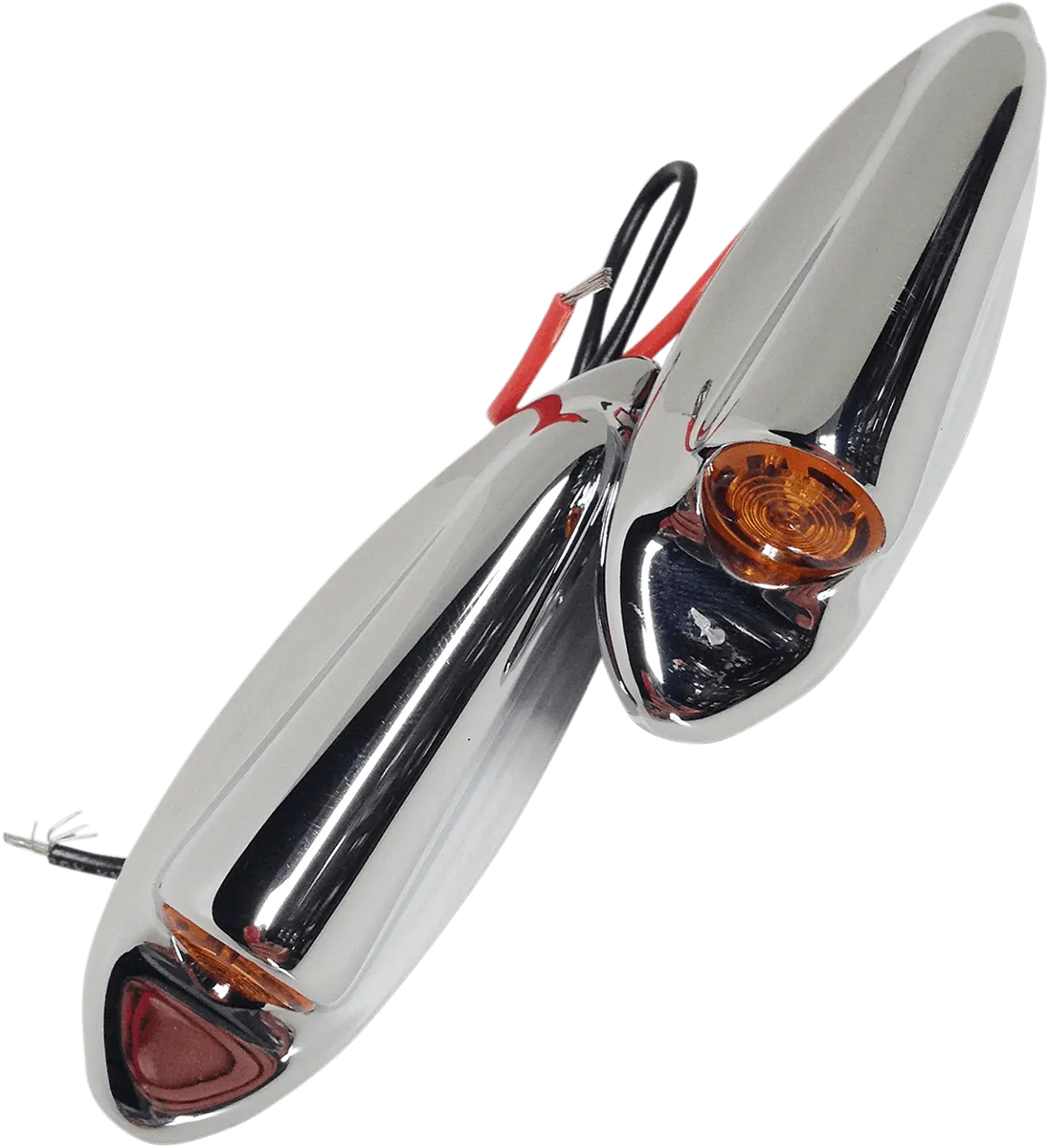 Eddie Trotta Designs TC-947 Front LED Turn Signals - Chrome
