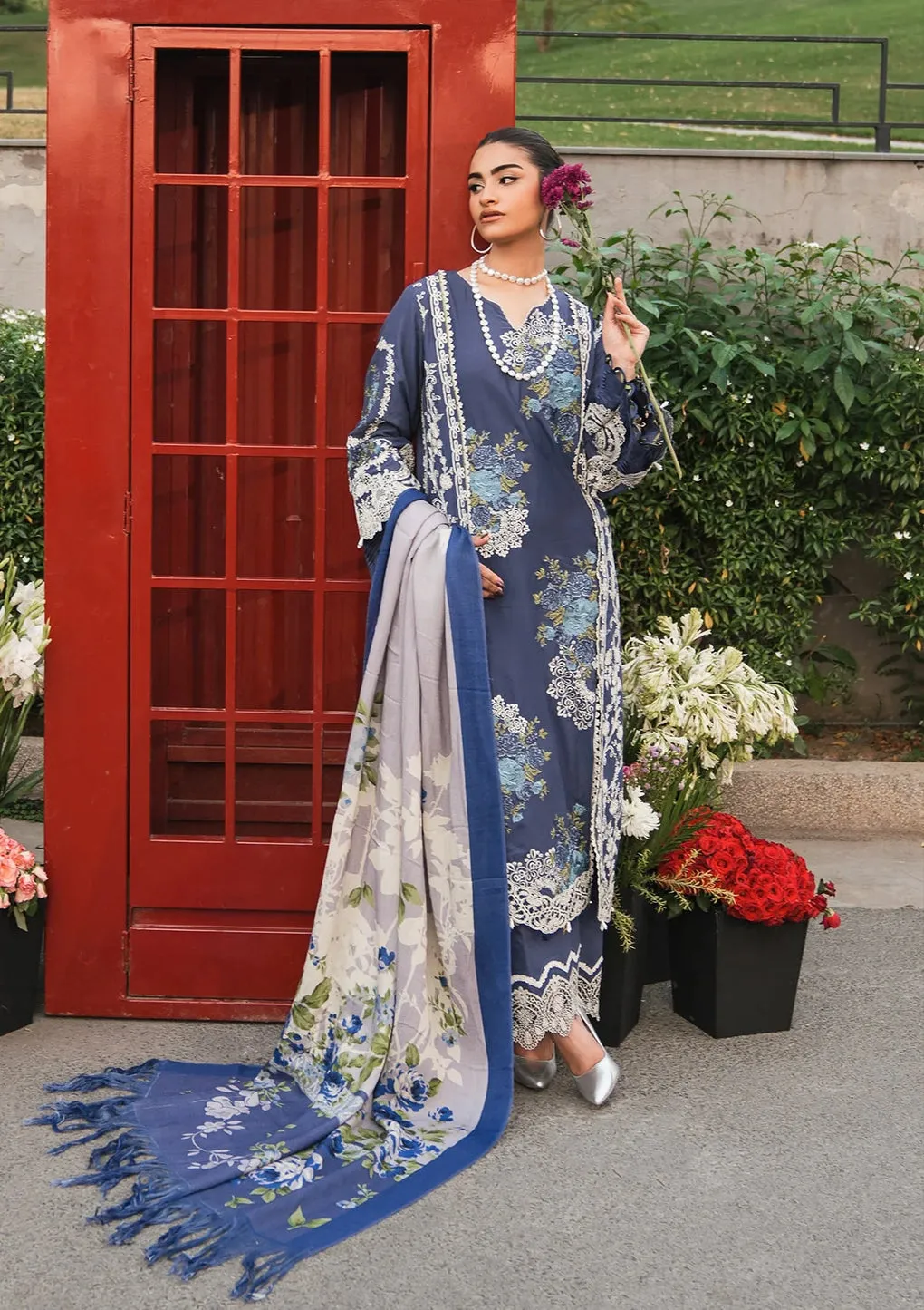 ELAF | PASHMINA WINTER SHAWL COLLECTION '24 | EPW-4A Secret Serenade