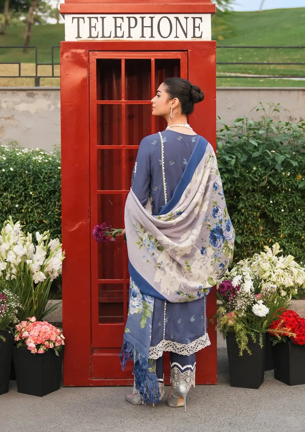 ELAF | PASHMINA WINTER SHAWL COLLECTION '24 | EPW-4A Secret Serenade