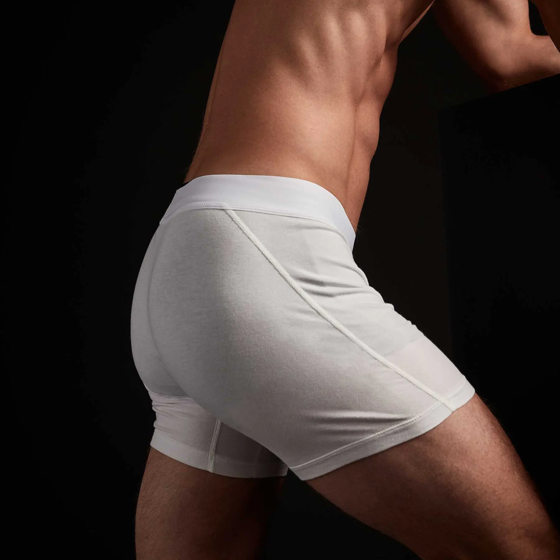 Elevated Lotus Sport Boxer Short 3 Pack - White