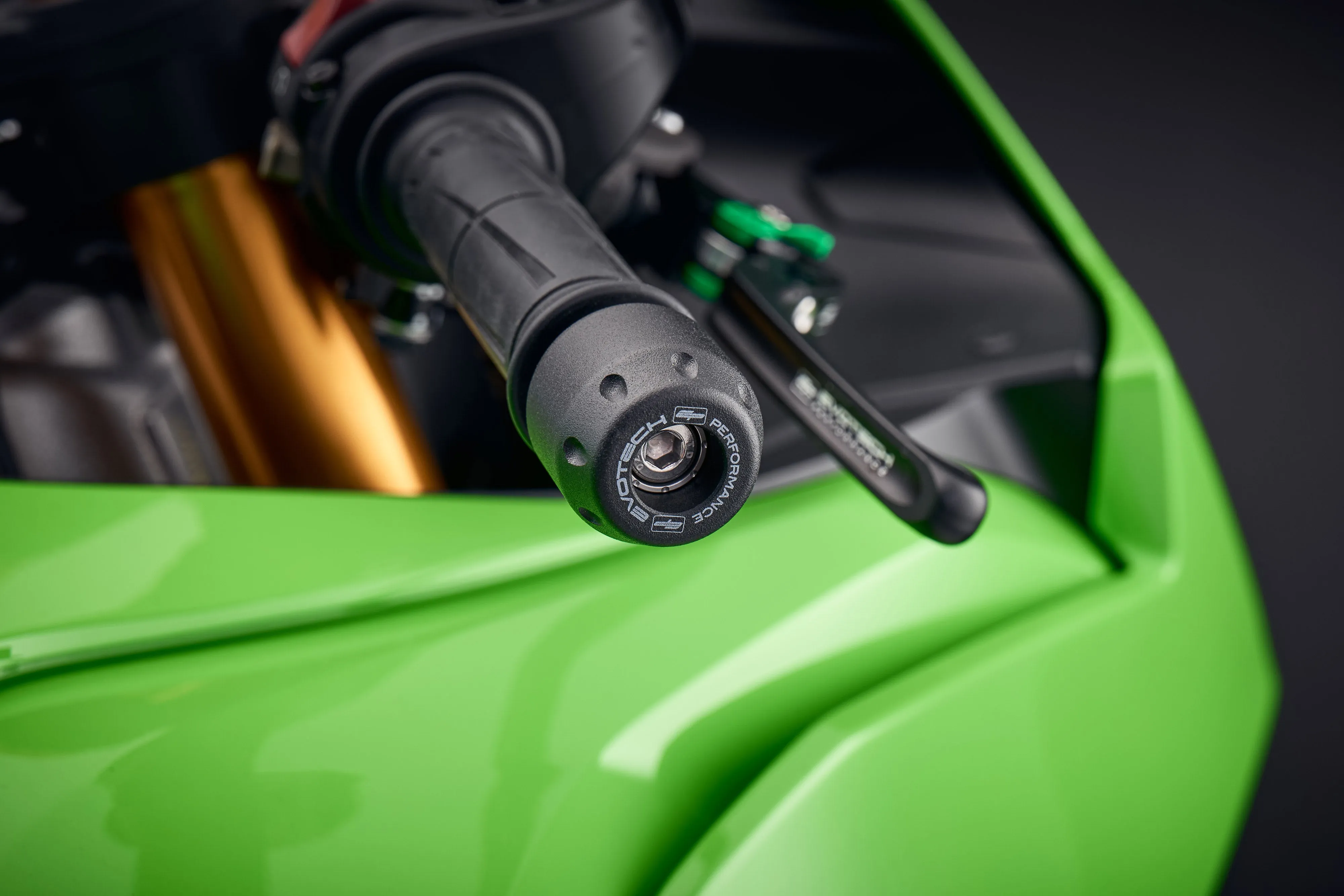 Evotech Bar End Weights (Touring) - Kawasaki Ninja ZX-4RR 40th Anniversary Edition (2024 )