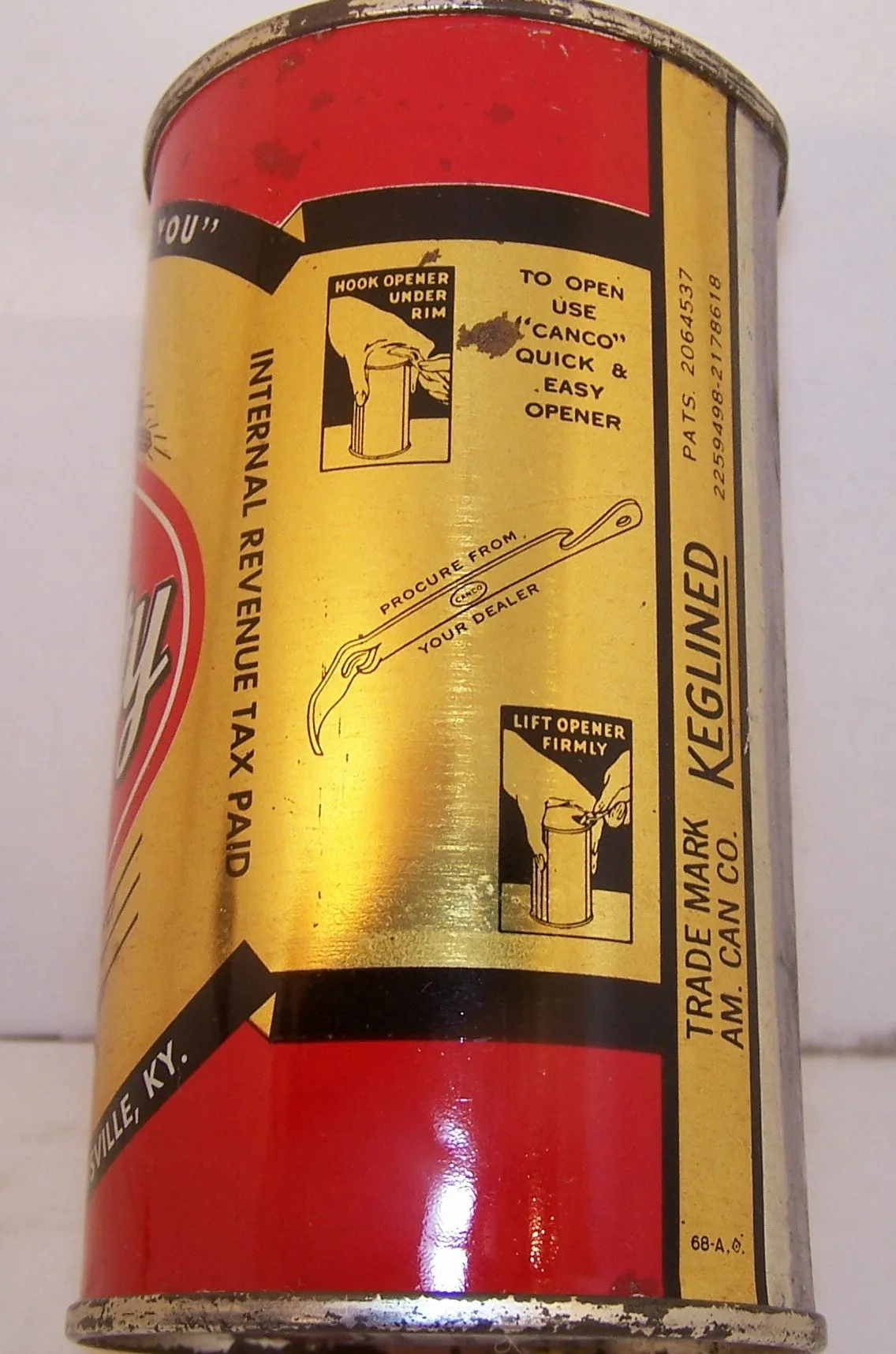 Falls City Beer, Lilek page # 255, Grade 1/1-