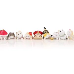 Forbidden City Royal Cat Qing Dynasty Miniature Figurine Series (set of 9)