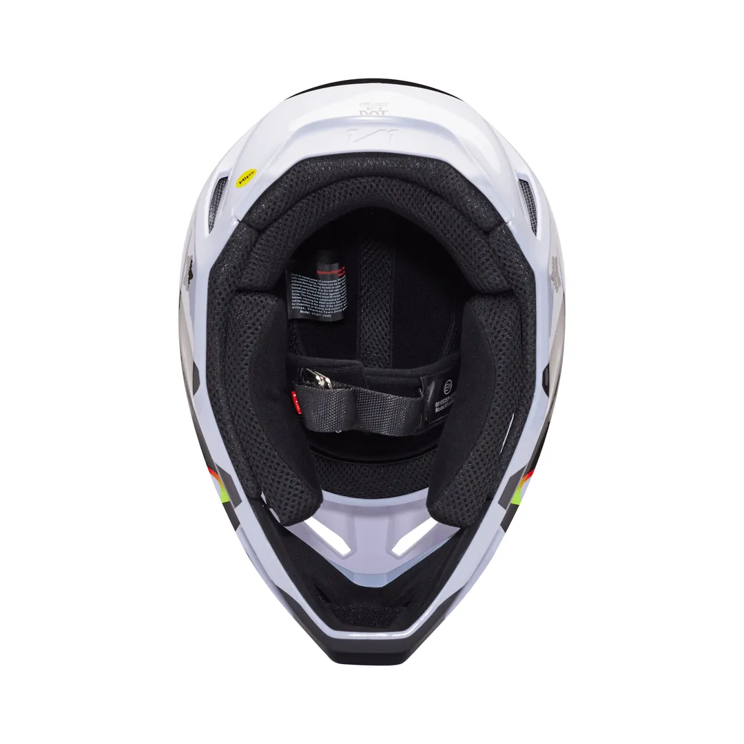 Fox - 2024 V1 Kozmik Black/White Helmet