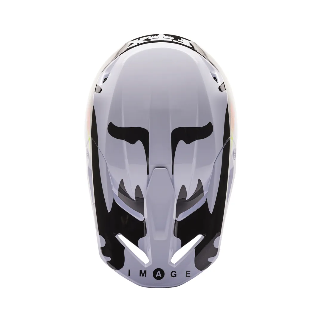 Fox - 2024 V1 Kozmik Black/White Helmet