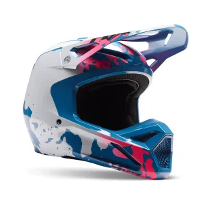 Fox - 2024 V1 Morphic Blueberry/Black/White Helmet