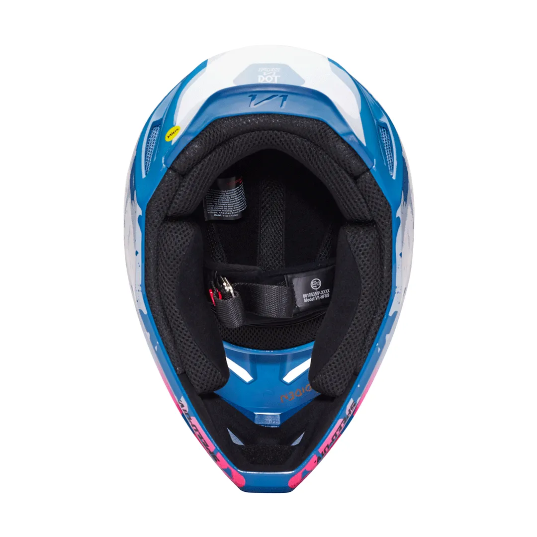 Fox - 2024 V1 Morphic Blueberry/Black/White Helmet