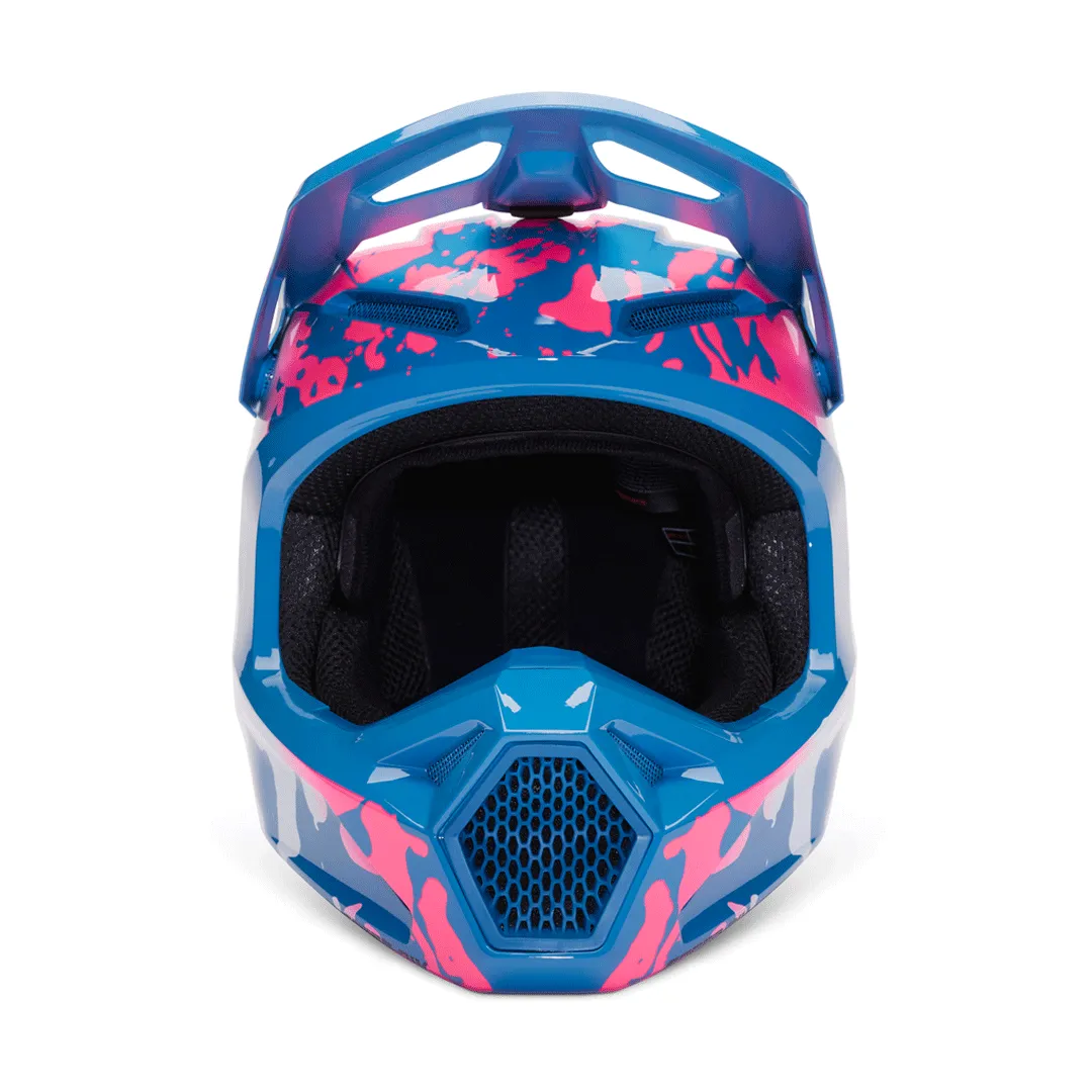 Fox - 2024 V1 Morphic Blueberry/Black/White Helmet