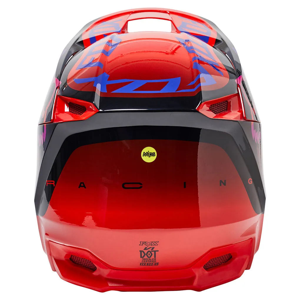Fox - V1 Venz Red Helmet