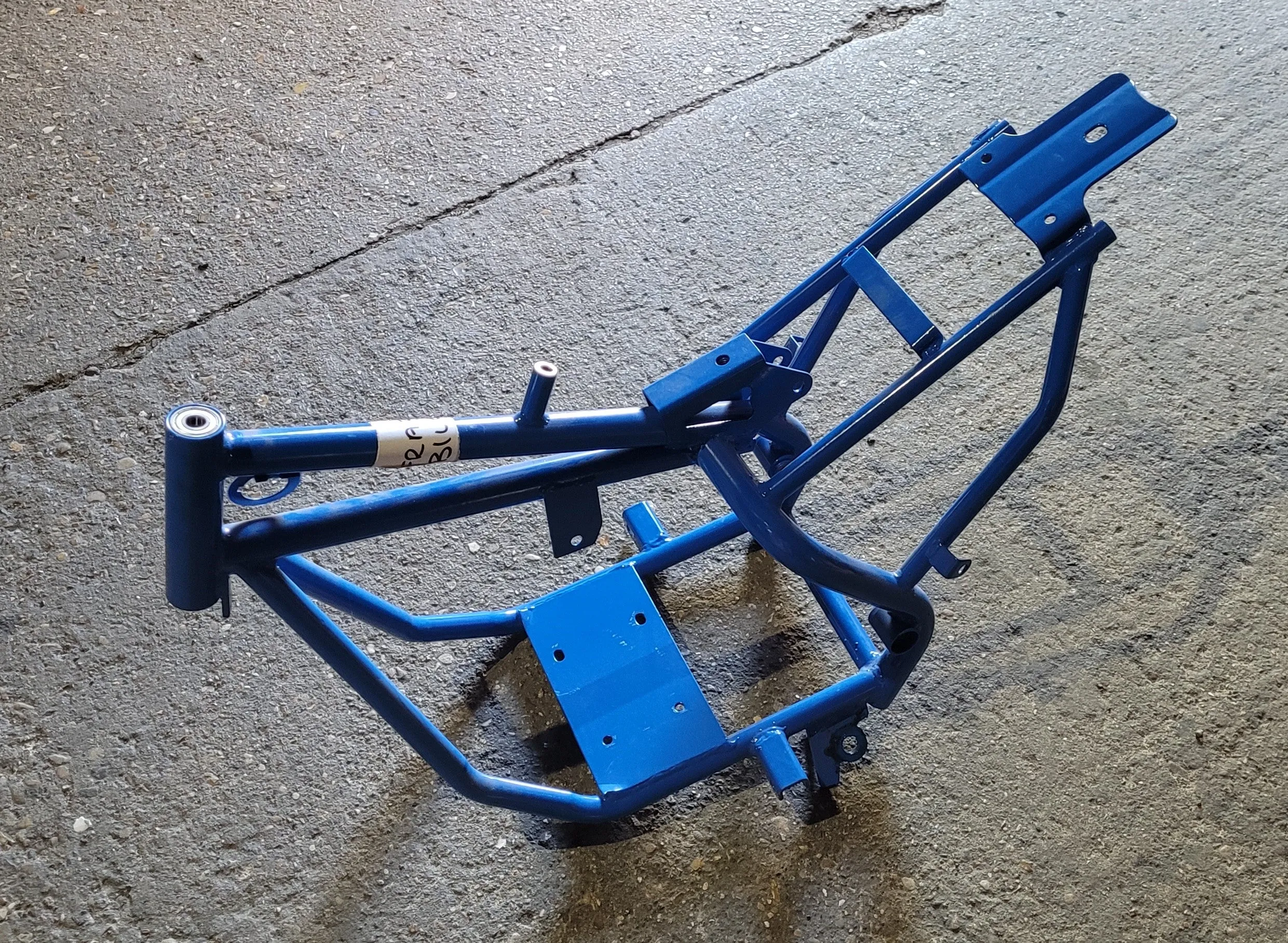 FRA38 49CC 2 STROKE MINI DIRT BIKE FRAME CHASSIS BLUE