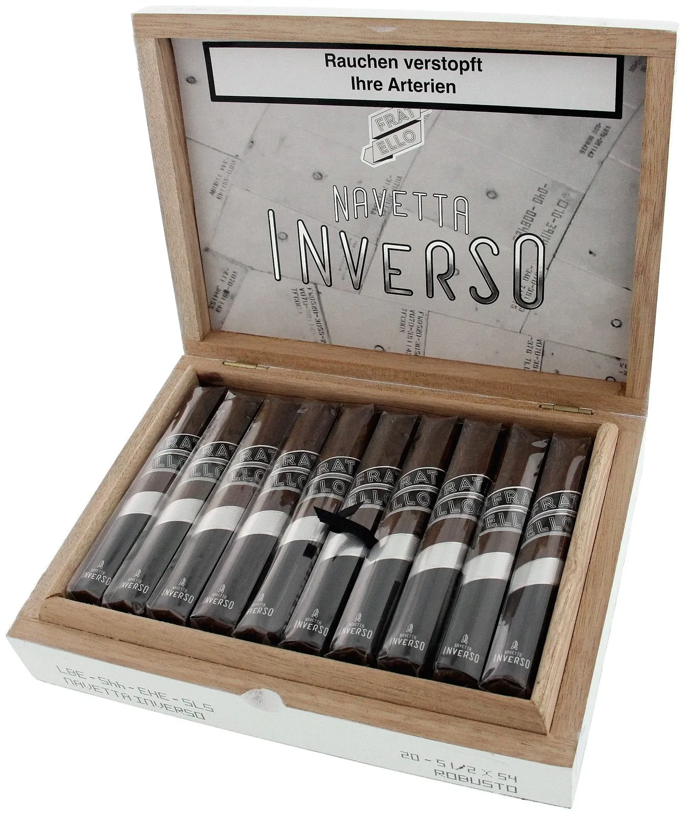 Fratello Navetta Inverso Zigarre im Robusto Format