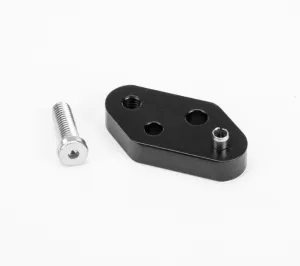 Freedom Performance AC00105 Passenger Peg Mount for use with Sharp Curve Radius Exhaust System - Black